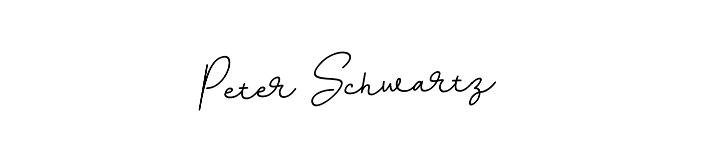 How to make Peter Schwartz name signature. Use BallpointsItalic-DORy9 style for creating short signs online. This is the latest handwritten sign. Peter Schwartz signature style 11 images and pictures png