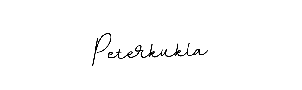 How to make Peterkukla name signature. Use BallpointsItalic-DORy9 style for creating short signs online. This is the latest handwritten sign. Peterkukla signature style 11 images and pictures png