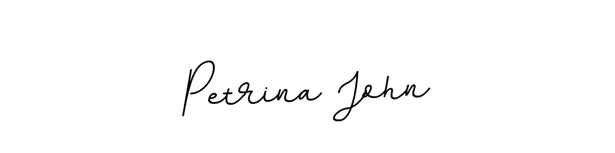 Similarly BallpointsItalic-DORy9 is the best handwritten signature design. Signature creator online .You can use it as an online autograph creator for name Petrina John. Petrina John signature style 11 images and pictures png