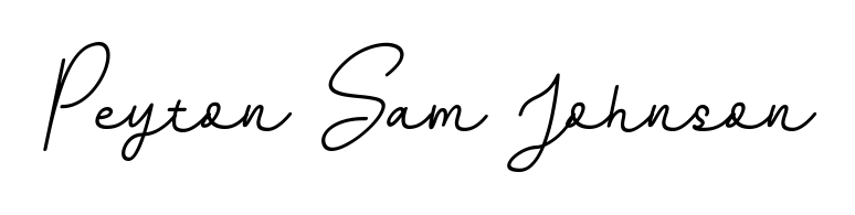 Design your own signature with our free online signature maker. With this signature software, you can create a handwritten (BallpointsItalic-DORy9) signature for name Peyton Sam Johnson. Peyton Sam Johnson signature style 11 images and pictures png