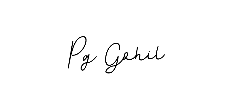 Make a beautiful signature design for name Pg Gohil. Use this online signature maker to create a handwritten signature for free. Pg Gohil signature style 11 images and pictures png