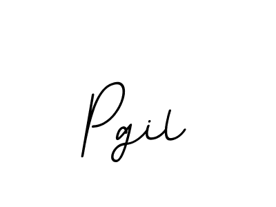 How to make Pgil name signature. Use BallpointsItalic-DORy9 style for creating short signs online. This is the latest handwritten sign. Pgil signature style 11 images and pictures png