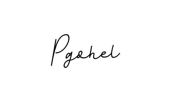 if you are searching for the best signature style for your name Pgohel. so please give up your signature search. here we have designed multiple signature styles  using BallpointsItalic-DORy9. Pgohel signature style 11 images and pictures png