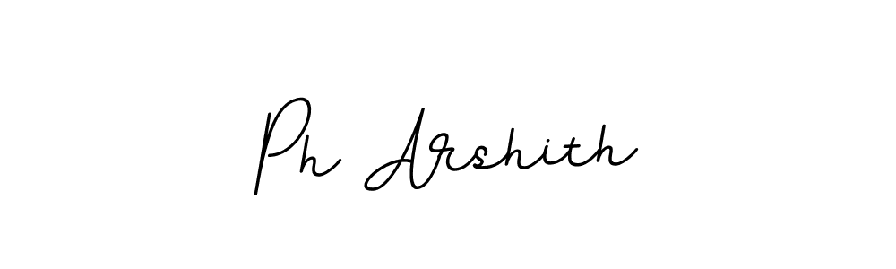 The best way (BallpointsItalic-DORy9) to make a short signature is to pick only two or three words in your name. The name Ph Arshith include a total of six letters. For converting this name. Ph Arshith signature style 11 images and pictures png