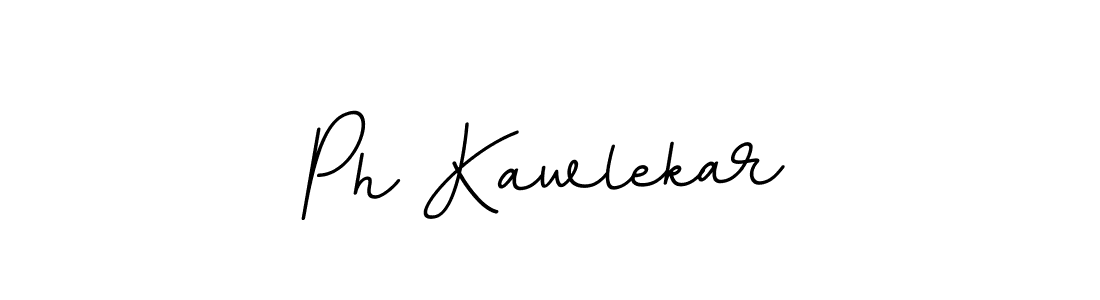 Ph Kawlekar stylish signature style. Best Handwritten Sign (BallpointsItalic-DORy9) for my name. Handwritten Signature Collection Ideas for my name Ph Kawlekar. Ph Kawlekar signature style 11 images and pictures png