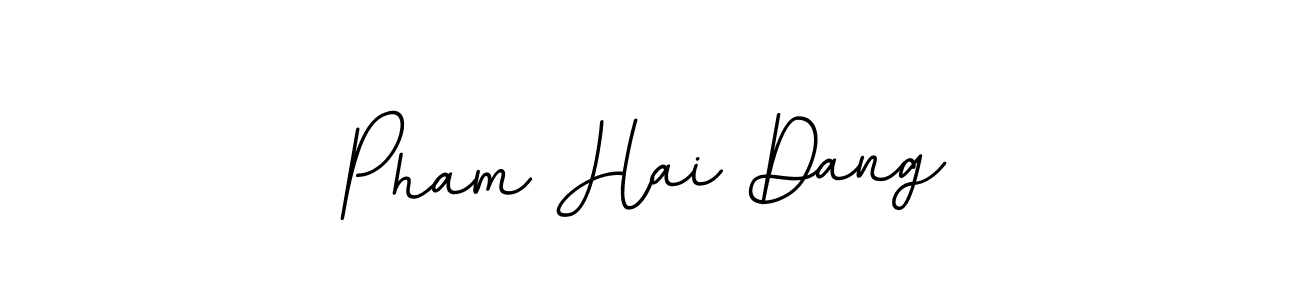 Also we have Pham Hai Dang name is the best signature style. Create professional handwritten signature collection using BallpointsItalic-DORy9 autograph style. Pham Hai Dang signature style 11 images and pictures png