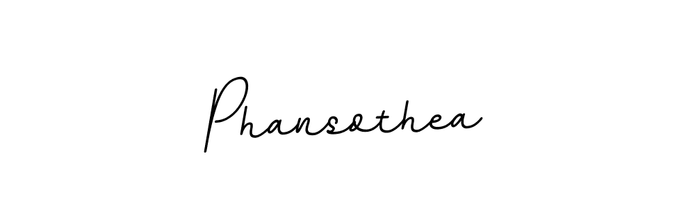 You should practise on your own different ways (BallpointsItalic-DORy9) to write your name (Phansothea) in signature. don't let someone else do it for you. Phansothea signature style 11 images and pictures png
