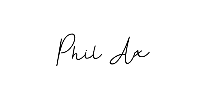 Design your own signature with our free online signature maker. With this signature software, you can create a handwritten (BallpointsItalic-DORy9) signature for name Phil Ax. Phil Ax signature style 11 images and pictures png