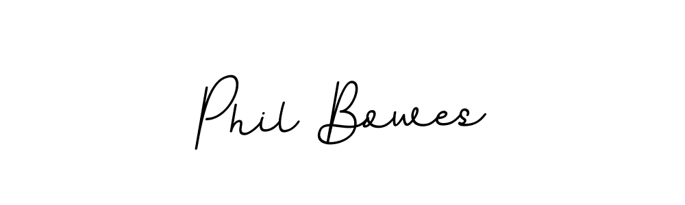 Design your own signature with our free online signature maker. With this signature software, you can create a handwritten (BallpointsItalic-DORy9) signature for name Phil Bowes. Phil Bowes signature style 11 images and pictures png