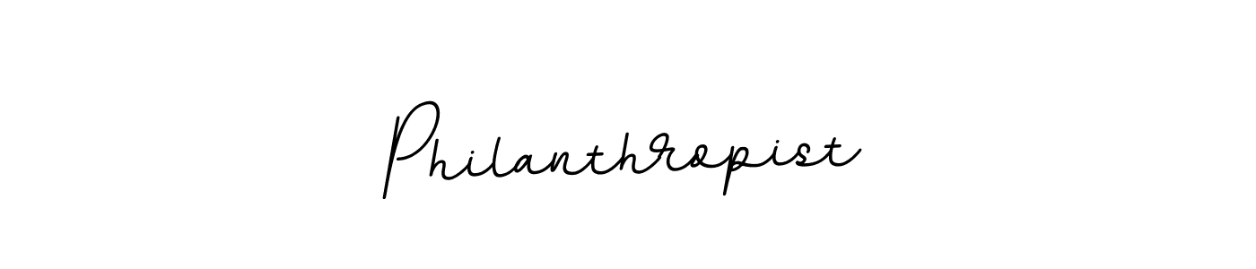 Create a beautiful signature design for name Philanthropist. With this signature (BallpointsItalic-DORy9) fonts, you can make a handwritten signature for free. Philanthropist signature style 11 images and pictures png