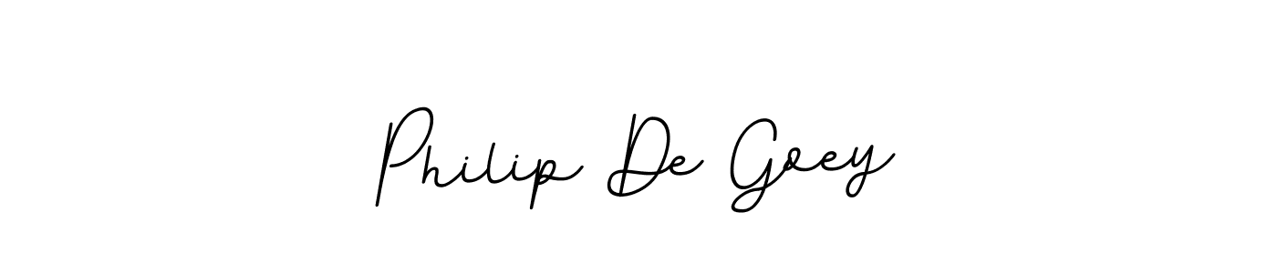 Design your own signature with our free online signature maker. With this signature software, you can create a handwritten (BallpointsItalic-DORy9) signature for name Philip De Goey. Philip De Goey signature style 11 images and pictures png