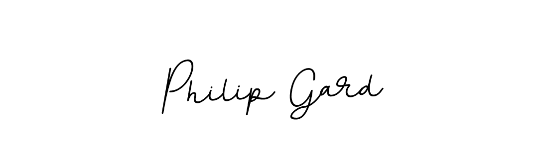How to make Philip Gard name signature. Use BallpointsItalic-DORy9 style for creating short signs online. This is the latest handwritten sign. Philip Gard signature style 11 images and pictures png