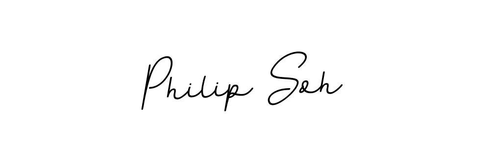 Philip Soh stylish signature style. Best Handwritten Sign (BallpointsItalic-DORy9) for my name. Handwritten Signature Collection Ideas for my name Philip Soh. Philip Soh signature style 11 images and pictures png