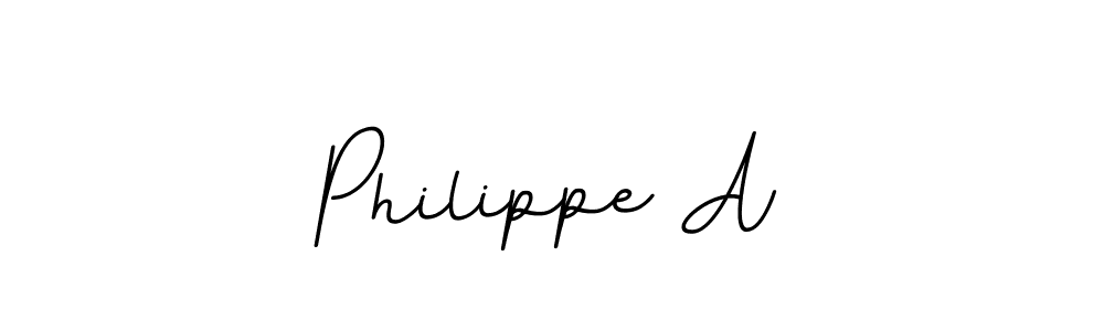 Create a beautiful signature design for name Philippe A. With this signature (BallpointsItalic-DORy9) fonts, you can make a handwritten signature for free. Philippe A signature style 11 images and pictures png