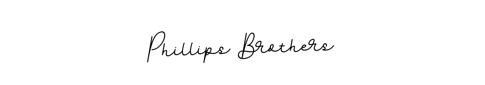 Phillips Brothers stylish signature style. Best Handwritten Sign (BallpointsItalic-DORy9) for my name. Handwritten Signature Collection Ideas for my name Phillips Brothers. Phillips Brothers signature style 11 images and pictures png