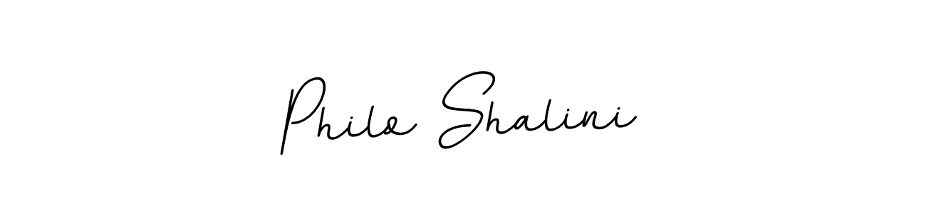 Similarly BallpointsItalic-DORy9 is the best handwritten signature design. Signature creator online .You can use it as an online autograph creator for name Philo Shalini. Philo Shalini signature style 11 images and pictures png