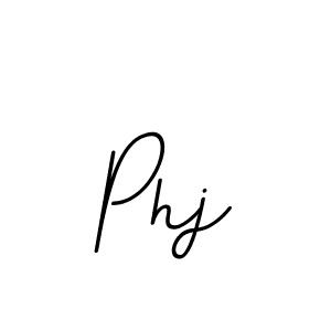 Phj stylish signature style. Best Handwritten Sign (BallpointsItalic-DORy9) for my name. Handwritten Signature Collection Ideas for my name Phj. Phj signature style 11 images and pictures png