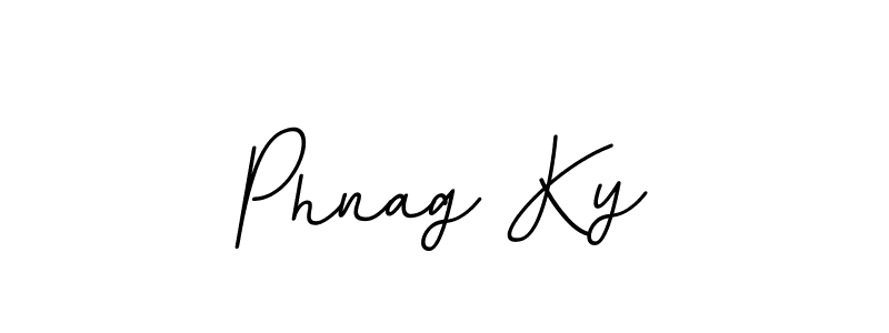 Phnag Ky stylish signature style. Best Handwritten Sign (BallpointsItalic-DORy9) for my name. Handwritten Signature Collection Ideas for my name Phnag Ky. Phnag Ky signature style 11 images and pictures png