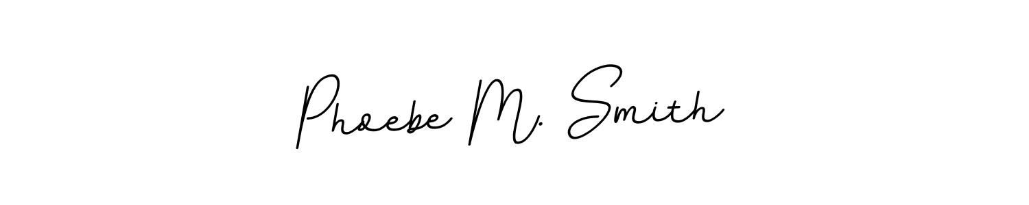 Also we have Phoebe M. Smith name is the best signature style. Create professional handwritten signature collection using BallpointsItalic-DORy9 autograph style. Phoebe M. Smith signature style 11 images and pictures png