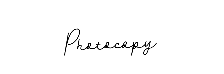 Use a signature maker to create a handwritten signature online. With this signature software, you can design (BallpointsItalic-DORy9) your own signature for name Photocopy. Photocopy signature style 11 images and pictures png