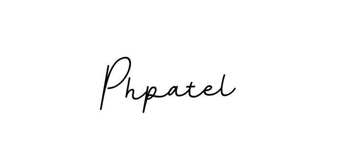 How to make Phpatel name signature. Use BallpointsItalic-DORy9 style for creating short signs online. This is the latest handwritten sign. Phpatel signature style 11 images and pictures png