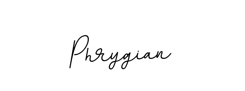 Use a signature maker to create a handwritten signature online. With this signature software, you can design (BallpointsItalic-DORy9) your own signature for name Phrygian. Phrygian signature style 11 images and pictures png
