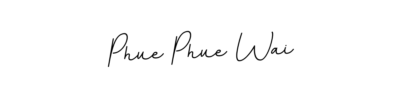 Create a beautiful signature design for name Phue Phue Wai. With this signature (BallpointsItalic-DORy9) fonts, you can make a handwritten signature for free. Phue Phue Wai signature style 11 images and pictures png