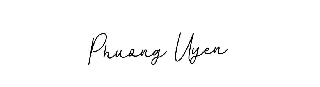 Phuong Uyen stylish signature style. Best Handwritten Sign (BallpointsItalic-DORy9) for my name. Handwritten Signature Collection Ideas for my name Phuong Uyen. Phuong Uyen signature style 11 images and pictures png