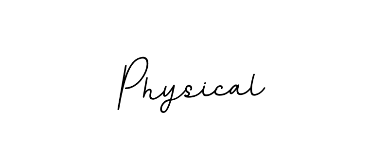 Create a beautiful signature design for name Physical. With this signature (BallpointsItalic-DORy9) fonts, you can make a handwritten signature for free. Physical signature style 11 images and pictures png