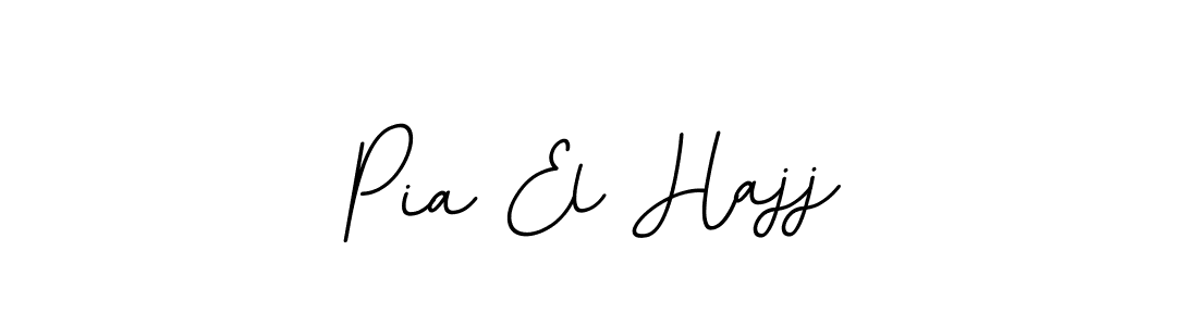 The best way (BallpointsItalic-DORy9) to make a short signature is to pick only two or three words in your name. The name Pia El Hajj include a total of six letters. For converting this name. Pia El Hajj signature style 11 images and pictures png