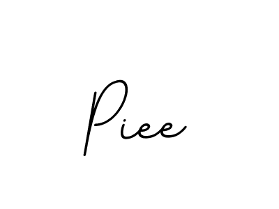 Make a beautiful signature design for name Piee. With this signature (BallpointsItalic-DORy9) style, you can create a handwritten signature for free. Piee signature style 11 images and pictures png