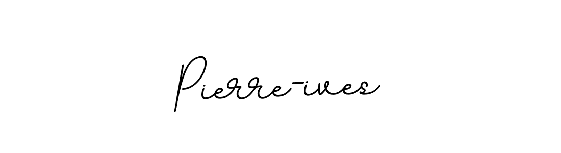 The best way (BallpointsItalic-DORy9) to make a short signature is to pick only two or three words in your name. The name Pierre-ives include a total of six letters. For converting this name. Pierre-ives signature style 11 images and pictures png