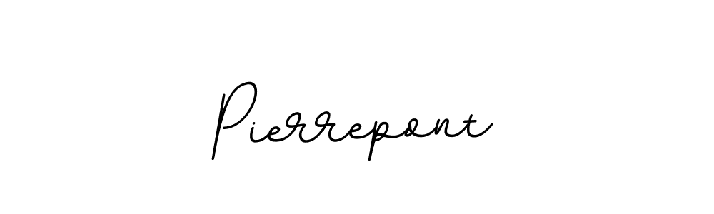 It looks lik you need a new signature style for name Pierrepont. Design unique handwritten (BallpointsItalic-DORy9) signature with our free signature maker in just a few clicks. Pierrepont signature style 11 images and pictures png