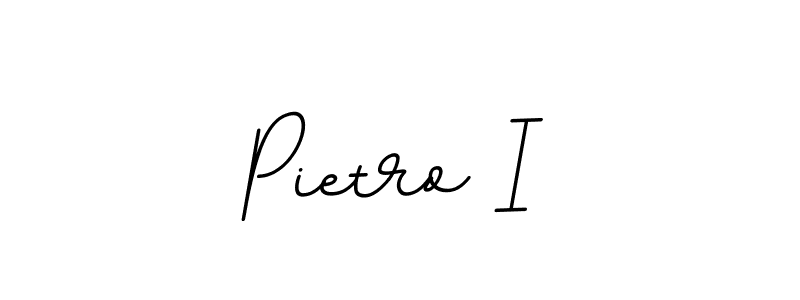 Also we have Pietro I name is the best signature style. Create professional handwritten signature collection using BallpointsItalic-DORy9 autograph style. Pietro I signature style 11 images and pictures png