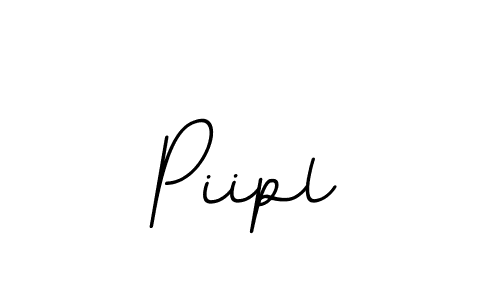 Make a beautiful signature design for name Piipl. With this signature (BallpointsItalic-DORy9) style, you can create a handwritten signature for free. Piipl signature style 11 images and pictures png