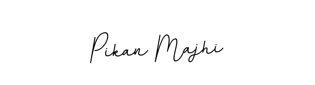 How to Draw Pikan Majhi signature style? BallpointsItalic-DORy9 is a latest design signature styles for name Pikan Majhi. Pikan Majhi signature style 11 images and pictures png