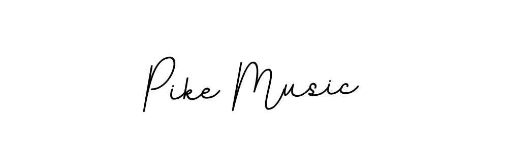 This is the best signature style for the Pike Music name. Also you like these signature font (BallpointsItalic-DORy9). Mix name signature. Pike Music signature style 11 images and pictures png