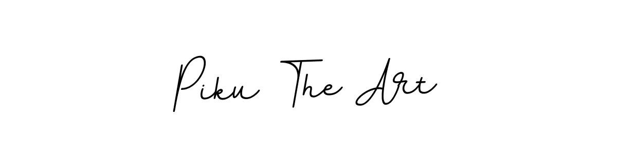 This is the best signature style for the Piku The Art name. Also you like these signature font (BallpointsItalic-DORy9). Mix name signature. Piku The Art signature style 11 images and pictures png