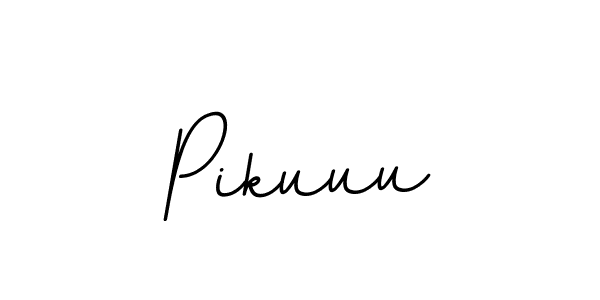 How to make Pikuuu name signature. Use BallpointsItalic-DORy9 style for creating short signs online. This is the latest handwritten sign. Pikuuu signature style 11 images and pictures png