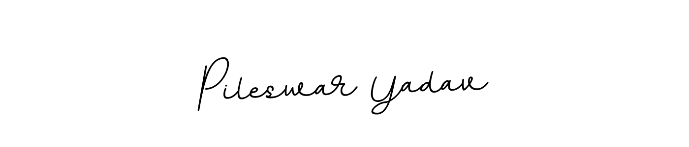 This is the best signature style for the Pileswar Yadav name. Also you like these signature font (BallpointsItalic-DORy9). Mix name signature. Pileswar Yadav signature style 11 images and pictures png