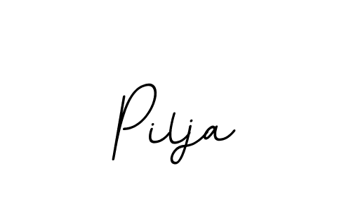 Also we have Pilja name is the best signature style. Create professional handwritten signature collection using BallpointsItalic-DORy9 autograph style. Pilja signature style 11 images and pictures png