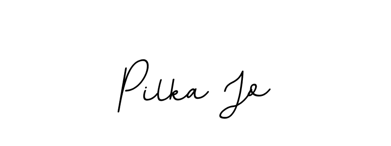 How to Draw Pilka Jo signature style? BallpointsItalic-DORy9 is a latest design signature styles for name Pilka Jo. Pilka Jo signature style 11 images and pictures png