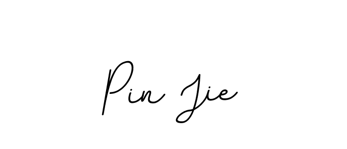 if you are searching for the best signature style for your name Pin Jie. so please give up your signature search. here we have designed multiple signature styles  using BallpointsItalic-DORy9. Pin Jie signature style 11 images and pictures png