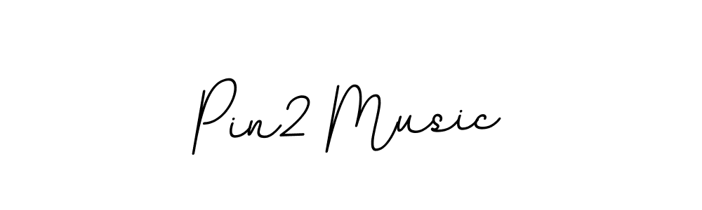 How to make Pin2 Music signature? BallpointsItalic-DORy9 is a professional autograph style. Create handwritten signature for Pin2 Music name. Pin2 Music signature style 11 images and pictures png