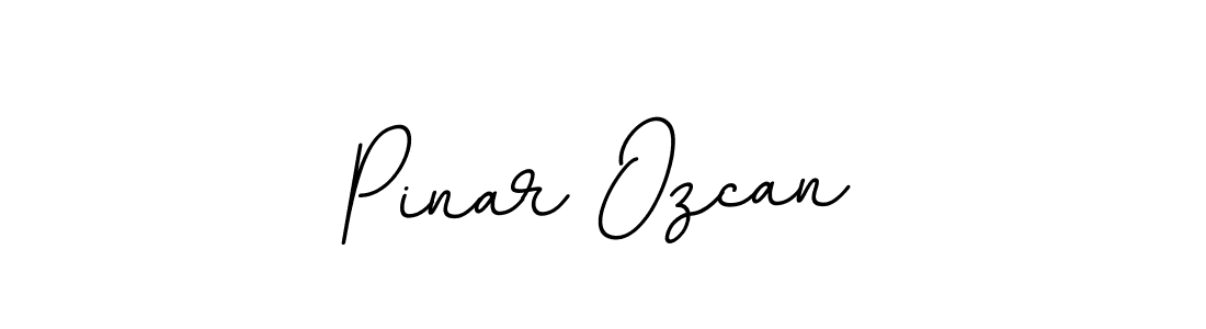 Design your own signature with our free online signature maker. With this signature software, you can create a handwritten (BallpointsItalic-DORy9) signature for name Pinar Ozcan. Pinar Ozcan signature style 11 images and pictures png