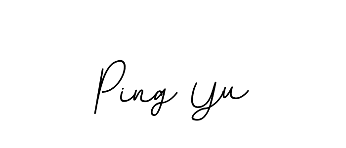 Also we have Ping Yu name is the best signature style. Create professional handwritten signature collection using BallpointsItalic-DORy9 autograph style. Ping Yu signature style 11 images and pictures png