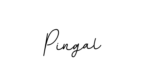 Use a signature maker to create a handwritten signature online. With this signature software, you can design (BallpointsItalic-DORy9) your own signature for name Pingal. Pingal signature style 11 images and pictures png