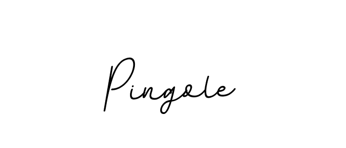 How to make Pingole name signature. Use BallpointsItalic-DORy9 style for creating short signs online. This is the latest handwritten sign. Pingole signature style 11 images and pictures png