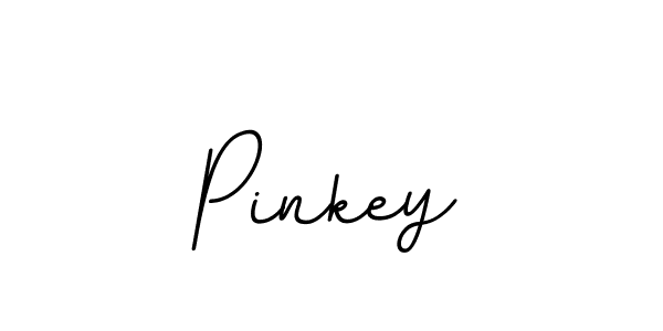 How to make Pinkey name signature. Use BallpointsItalic-DORy9 style for creating short signs online. This is the latest handwritten sign. Pinkey signature style 11 images and pictures png