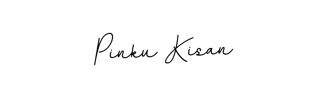 Use a signature maker to create a handwritten signature online. With this signature software, you can design (BallpointsItalic-DORy9) your own signature for name Pinku Kisan. Pinku Kisan signature style 11 images and pictures png